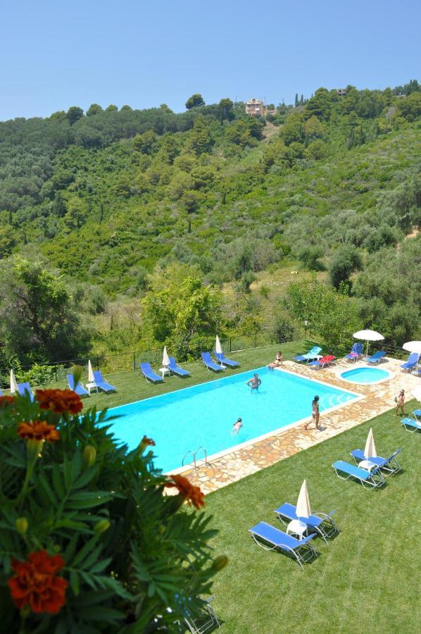 Luxury Loft Apartment With Pool - Pelekas Beach, Corfu Exterior photo
